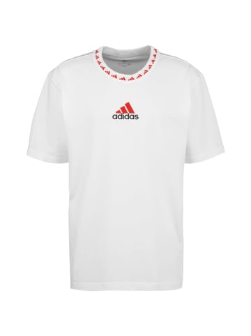 adidas Performance T-Shirt FC Bayern München Icon in weiß / rot