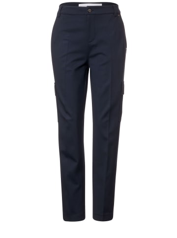 Street One Chinohose in Deep Blue