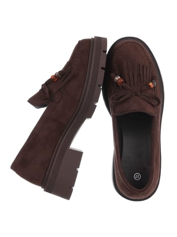 Ital-Design Halbschuh in Braun