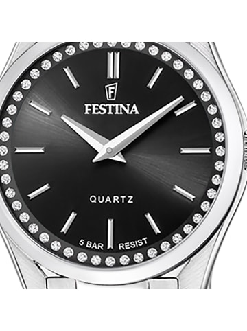 Festina Analog-Armbanduhr Festina Mademoiselle silber mittel (ca. 36mm)