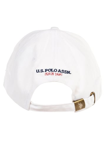 U.S. Polo Assn. Cap in Weiß