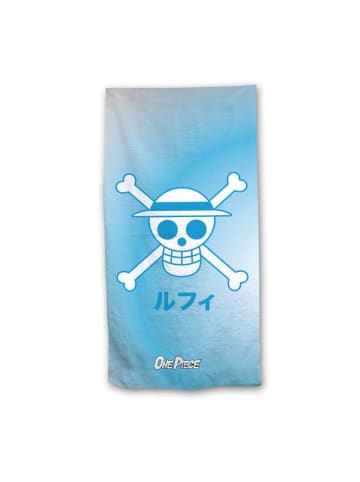 One piece One Piece Badehandtuch aus 100% Baumwolle Strandtuch 70x140 cm in Mehrfarbig