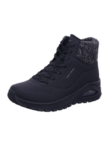 Skechers Damen Winterschuhe warm UNO RUGGED - DARLING DAZE in Schwarz