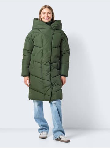 Noisy may Stepp Mantel Winter Puffer Jacke NMNEW TALLY in Grün