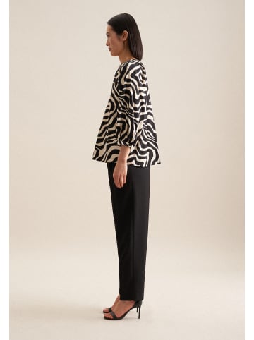 Seidensticker Shirt Regular in Schwarz