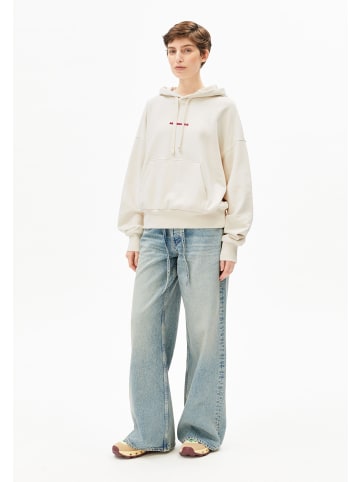 armedangels Kapuzenpullover in beige bordeaux - 0001