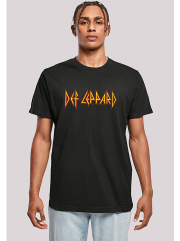 F4NT4STIC T-Shirt Def Leppard Shatter Logo in schwarz