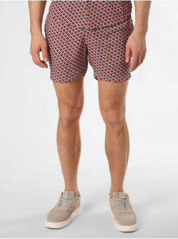 Finshley & Harding London Shorts Wilston in rot marine