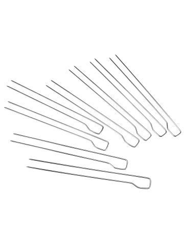 bremermann 8-er-Set Doppel-Grillspieße ca. 29 cm in Edelstahl