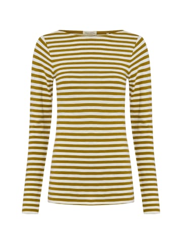 Marc O'Polo Langarmshirt in kiwi weiß - 0008