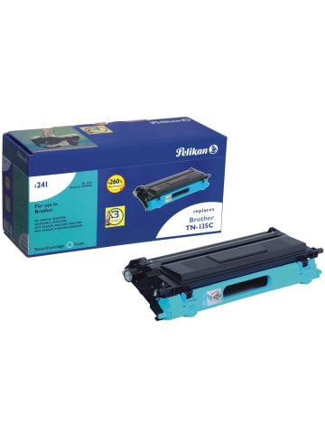 Pelikan Toner kompatibel mit Brother TN-135C cyan
