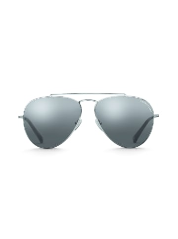 Thomas Sabo Sonnenbrille Harrison Pilot Verspiegelt in silber, schwarz
