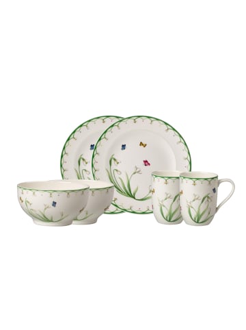 Villeroy & Boch Frühstücks-Set, 12tlg, für 4 Pers Colourful Spring in grün