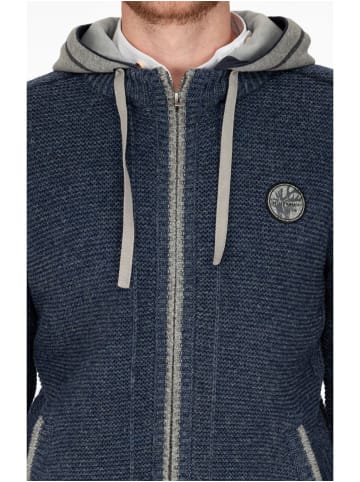Spieth & Wensky Strickjacke ECHO in jeansblau