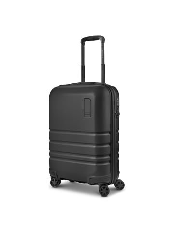 Redolz Pro ABS 4 Rollen Kabinentrolley 53 cm in black
