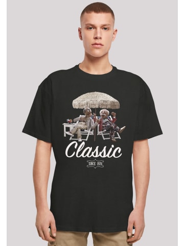 F4NT4STIC Oversize T-Shirt Disney Muppets Waldorf&Statler Classic in schwarz