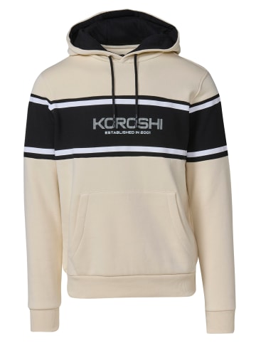 KOROSHI Sweatshirt. in weiß