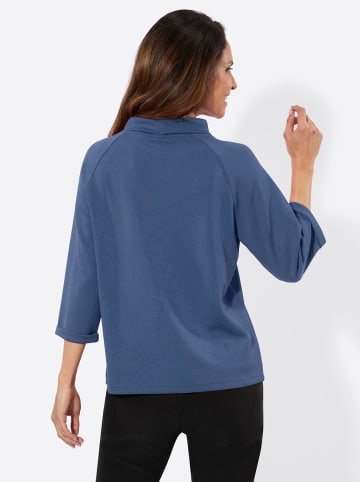 WITT WEIDEN Rollkragen-Shirt in jeansblau