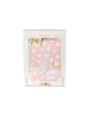 Cangaroo Babydecke Shaggy in rosa