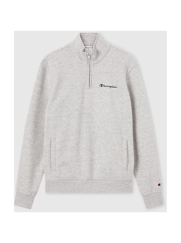 Champion Sweatshirt Half Zip Sweatshirt in Grau