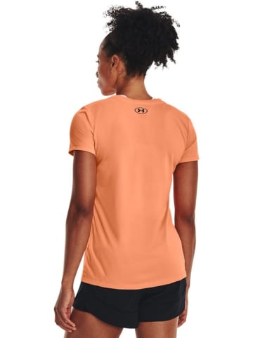 Under Armour Shirt "UA Tech Script Kurzarm-Oberteil" in Orange