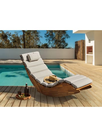 Beliani Auflagen BRESCIA PREMIUM in Beige - (W) 60 x (H) 5 x (L) 180 cm