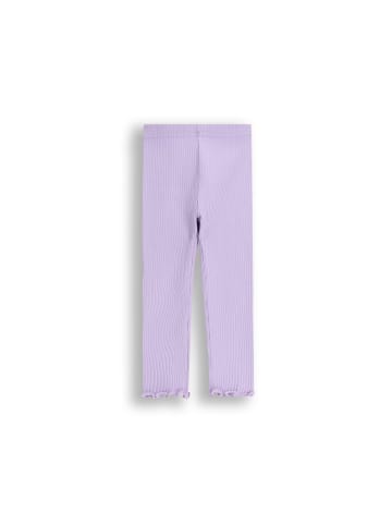 Coccodrillo Gerippte Leggings mit Langem Bein in violett