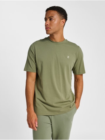 Hummel T-Shirt Hmlpulse Herren in DEEP LICHEN GREEN
