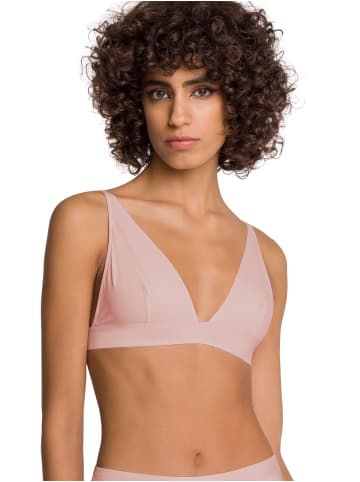 Wolford Bügelloser BH Triangle Bralette in powder pink