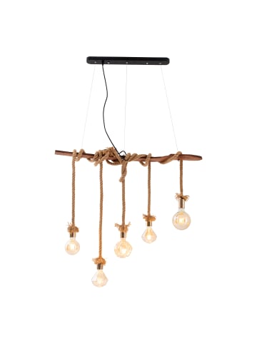 näve Pendelleuchte "ROPE" in natur - (L)100 cm x (B)6 cm x (H)210 cm