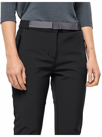 Jack Wolfskin Stoffhose für Damen in schwarz