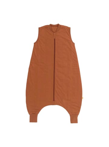 Schlummersack Ganzjahres Schlafsack mit Füßen, 2.5 TOG in Hellbraun