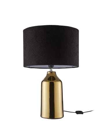 Butlers Tischleuchte FRONT ROW in Schwarz-Gold