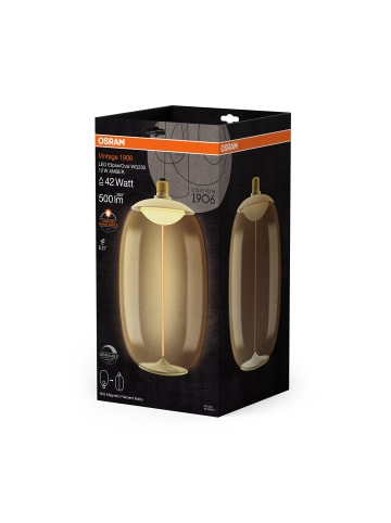 OSRAM Vintage 1906 Big Elipse Oval Ist Eine Dimmbare LED-Lampe Aus Kunststoff