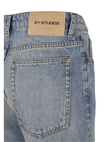 2Y Studios 2Y Studios Vulna Open Hem Jeans in vintage blue