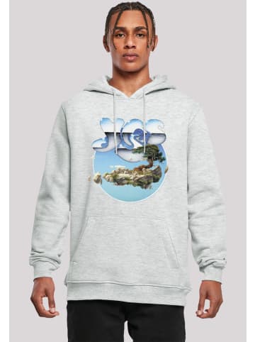 F4NT4STIC Hoodie YES Chrome Island in grau meliert