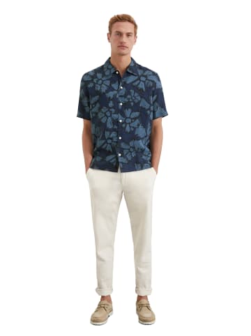 Marc O'Polo Kurzarm-Hemd regular in mulit/dark navy