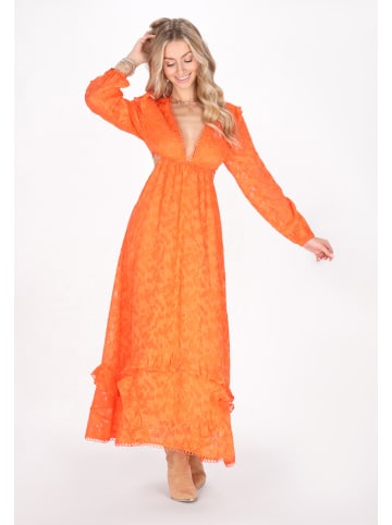 IZIA Women Dress in orange