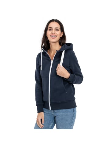 DEPROC Active Kapuzensweatjacke FinjaCMYK II in Blau