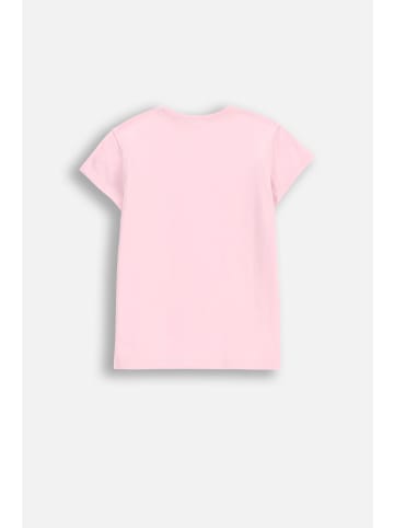 Coccodrillo T-Shirt mit kurzen Ärmeln in rosa