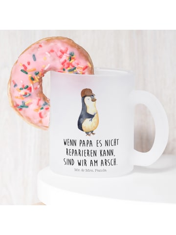 Mr. & Mrs. Panda Tasse Wenn Papa es nicht reparieren kann, sind ... in Transparent