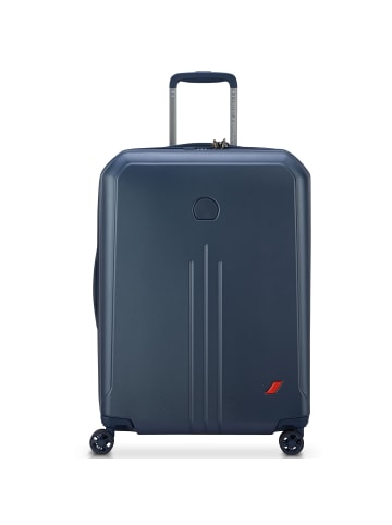 Delsey Allure 4 Rollen Trolley 65 cm in marineblau