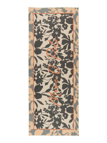 Marc O'Polo Schal mit Allover-Print in Dark Orange