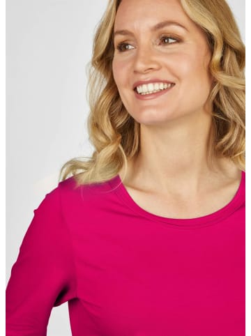 Rabe Rundhals T-Shirt für Damen in uni