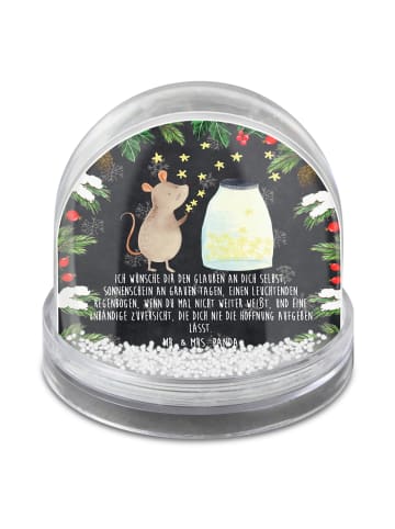 Mr. & Mrs. Panda Weihnachtskugel Maus Sterne mit Spruch in Kreidetafel