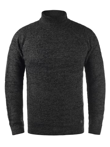 BLEND Rollkragenpullover in schwarz