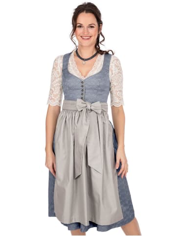 MarJo Midi Dirndl WANDA in blau