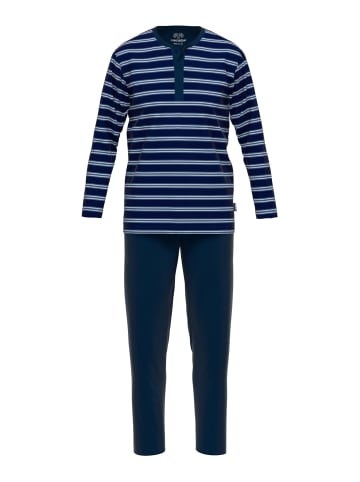CECEBA Pyjama Philadelphia in blau-dunkel-Ringel