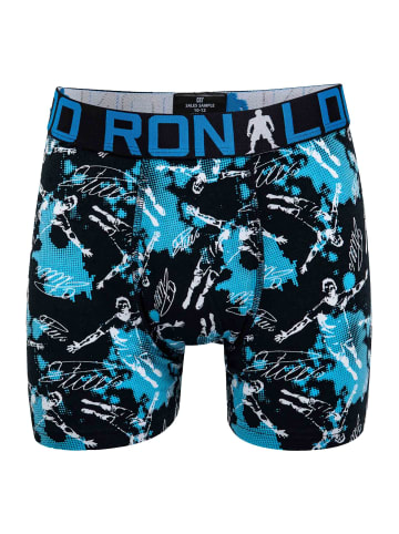CR7 Boxershort 2er Pack in Schwarz/Blau