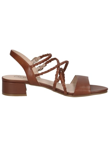 Caprice Sandale in COGNAC NAPPA